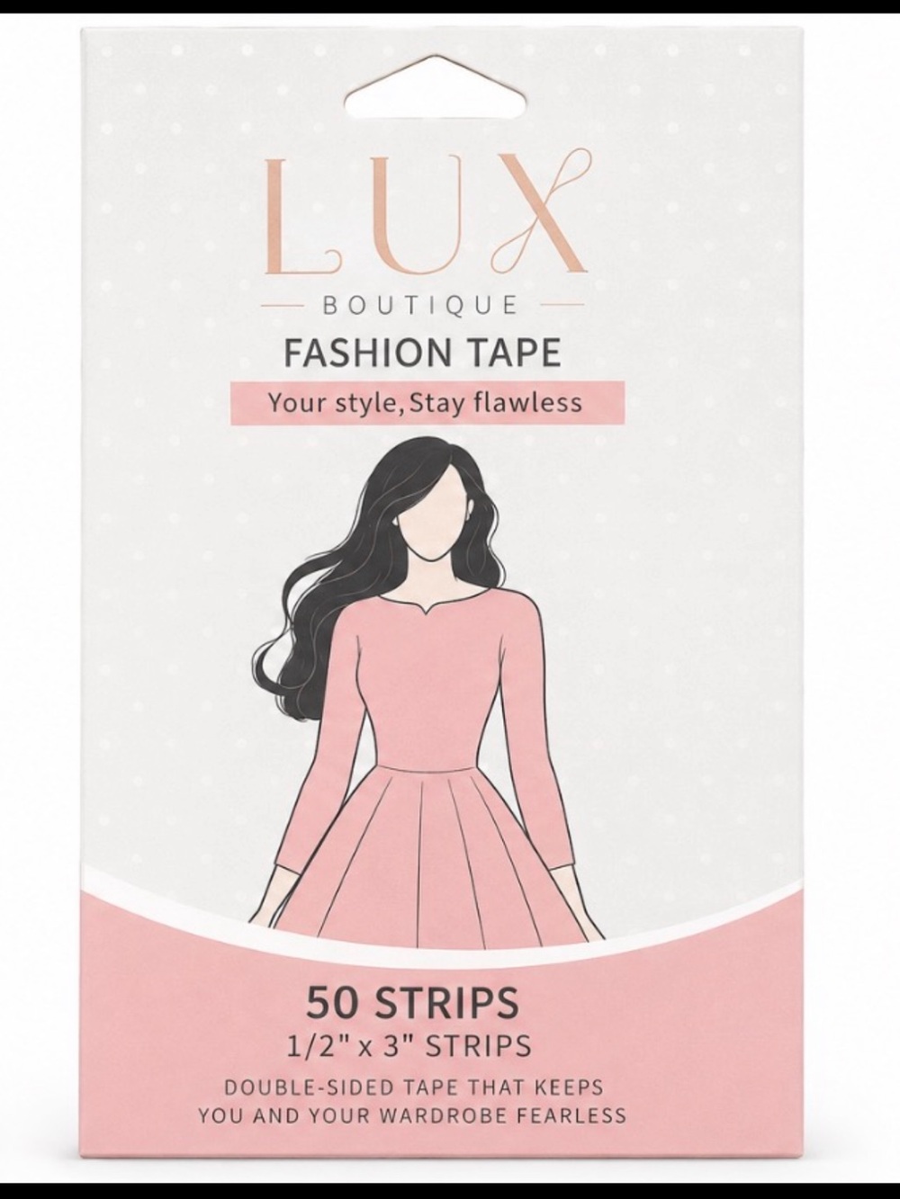 Double Sided Fashion Tap For Clothing & Body All day hold Hypoallergenic